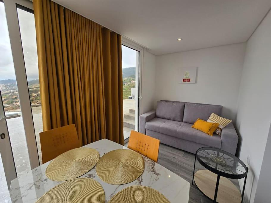 Brand New Private Modern Apartment With Patio And Sea View Calheta  Dış mekan fotoğraf