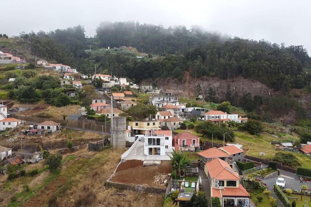 Brand New Private Modern Apartment With Patio And Sea View Calheta  Dış mekan fotoğraf