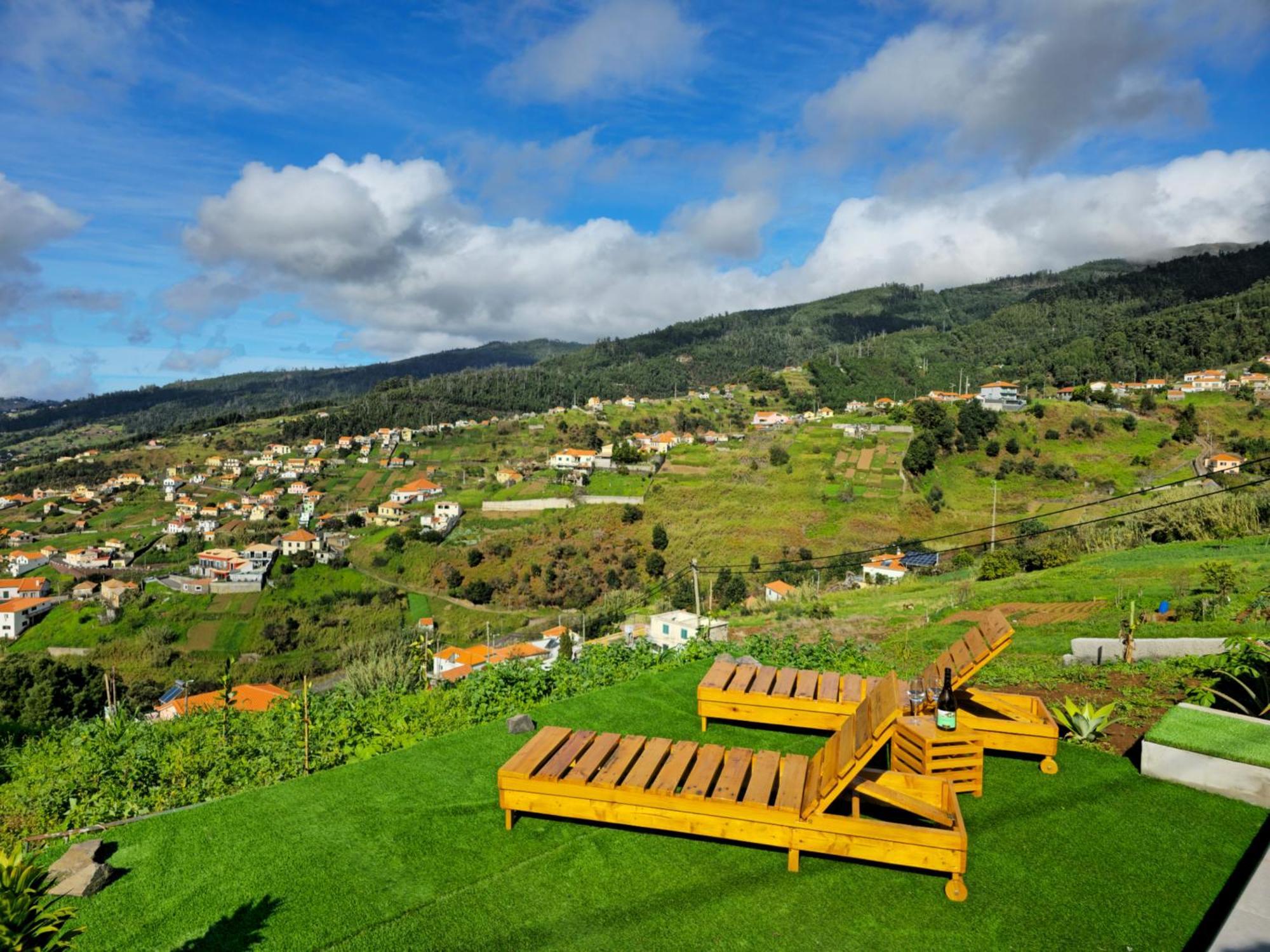 Brand New Private Modern Apartment With Patio And Sea View Calheta  Dış mekan fotoğraf
